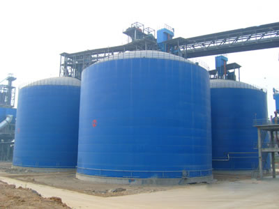 驿城水泥钢板库改造